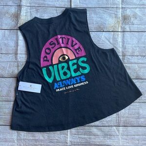 Spiritual Gangster Cropped Tank Sz. XL